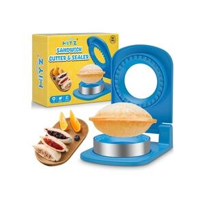 Uncrustables Stainless Steel Sandwich Cutter & Sealer Like New